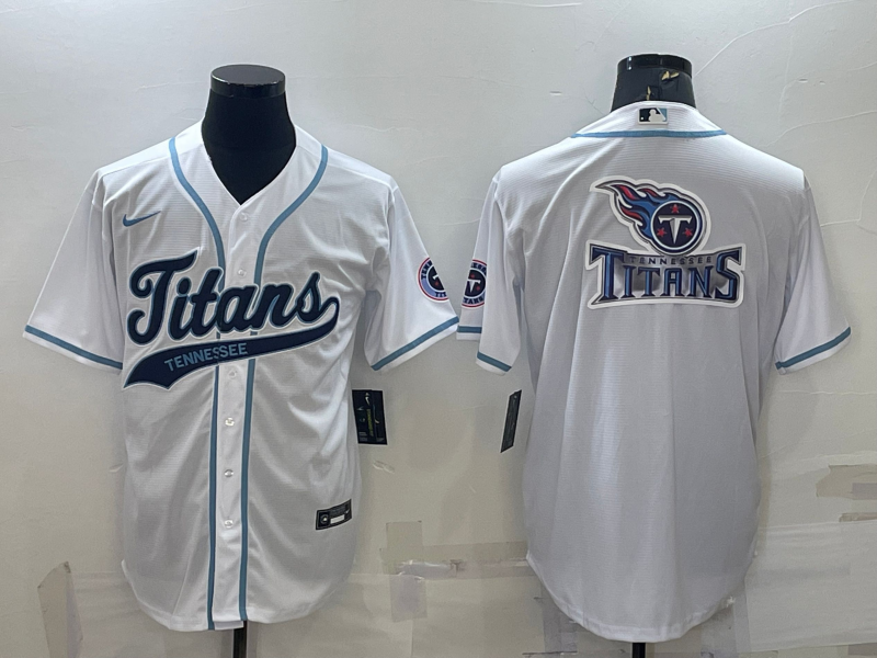 Men's Tennessee Titans White Jersey